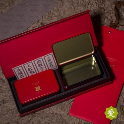 Подарочная коробка, Красная, 2 банки, 180 гр - 2