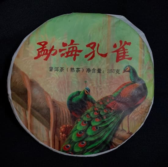 Шу Пуэр, Менхай Кун Тю Шу Ча (Павлин), 2019, 350 гр