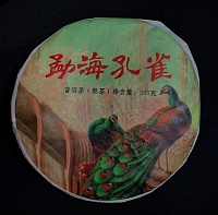 Шу Пуэр, Менхай Кун Тю Шу Ча (Павлин), 2019, 350 гр