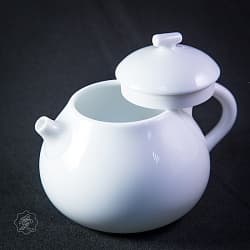 Чайник Белый фарфор, 200 мл - 4