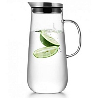 Стеклянный кувшин для воды SAMADOYO S-063 1300 мл