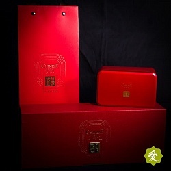 Подарочная коробка, Красная, 2 банки, 180 гр - 5
