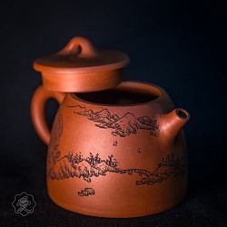 Чайник Глиняный - Кэ Хуа, 230 мл - 3