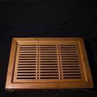 Чабань бамбук резная, 37*26*7 см