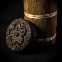 Мей Хуа Бин Ча - Шайба Шу Пуэра в бамбуке, 100 гр